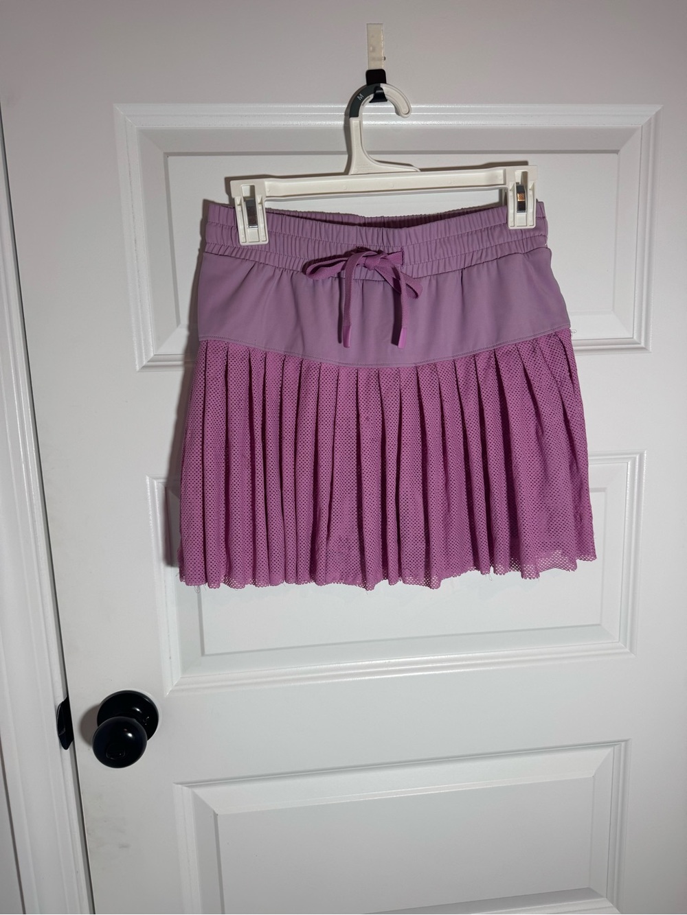 JoyLab Lavender Pleated Athletic Mini Skirt